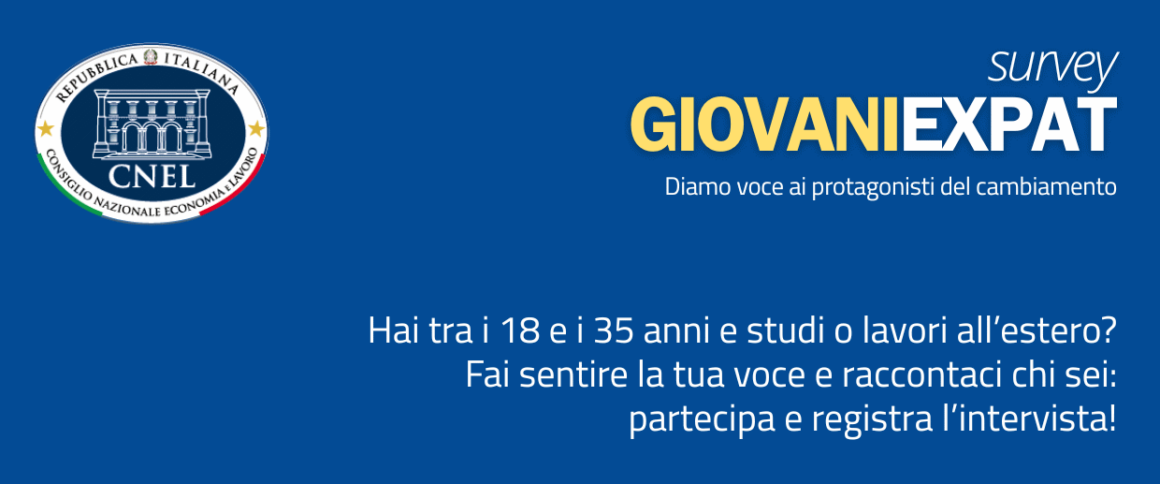 Questionario CNEL “Giovani Expat”
